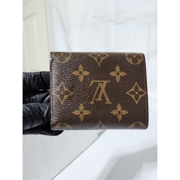Authentic LOUIS VUITTON Monogram Helene Wallet Brown - Picture 3 of 12